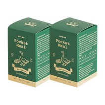 바잇미 강아지 포켓밀 간식 30g x 6p, 12개, 오리 + 연근 혼합맛