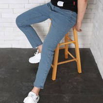 위드진 남성용 스판 히든밴딩 융본딩 청바지 333-3