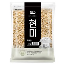 더담은 2022년산 햇곡 국산 현미, 1kg, 1개