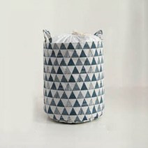 서클스퀘어 다용도 수납 바구니 50 x 40 cm, 블루트라이앵글, 1개