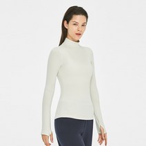 뮬라웨어 여성용 데일리 터틀넥 롱슬리브 MWWBTL108