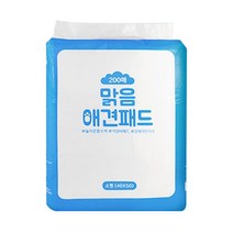 맑음 강아지 대용량 패드 200매, 1개