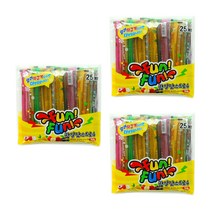 펀펀스트로우 젤리스틱 25p, 500g, 3개