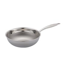 에드워드권 허니콤 통삼중 스텐 궁중팬, 1개, 24cm