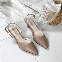 미스티 스틸레토 슬링백힐 5cm SHE1836