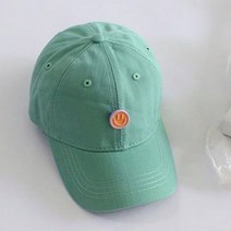 돌핀웨일 아동용 팔로우 스마일 와펜 캡모자