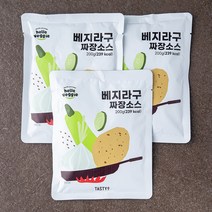 헬로베지 베지라구 짜장소스, 200g, 3팩