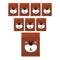 어반카 애니멀 차량용 쓰레기봉투 120매, 곰, 8개