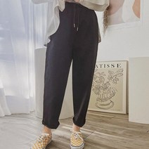 패션풀 여성용 후르츠 컬러 밴딩 배기 팬츠 27743