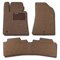 만도 엣지 와이드 볼륨쿠션 코일카매트 확장형, 브라운, BMW 5시리즈 6세대 F / L 2014년 1월 ~ 2017년 4월, BMW