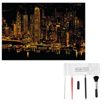 안일공간 스크래치 북 + 전용 도구 5종 세트, 홍콩