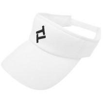 베지터블테이블 시그니처 로고 골프 썬캡, White