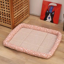 반려동물 올하이 여름 쿨매트 2p, 05 아이스 실크 소가죽 파우더