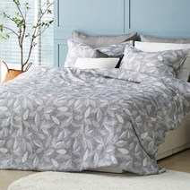 풍기인견 프린트 원단, 그레이(No 7243)