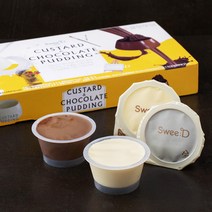 [스위디푸딩] 스위디 커스터드 & 초콜릿푸딩, 720g, 1개