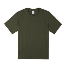 베이직플러스 남성용 면20수 스탠다드 오리지널 베이직 반팔티셔츠 TS-68000