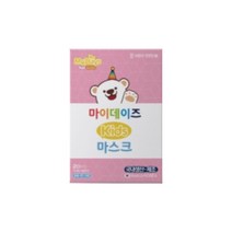 마이데이즈 일회용 컬러 키즈 덴탈마스크 S, 20개입, 아일랜드 연핑크, 1개