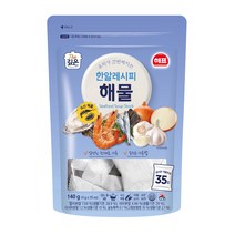 해표 한알레시피 해물, 1개, 140g