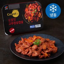 크레잇 숯불향 고추장 삼겹살 (냉동), 1개, 400g