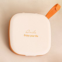 이자벨홈 마스크 보관 고리 케이스, 오렌지, 4개