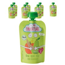 프루트바 생과일 퓨레 100g, 사과 기장 배, 8개