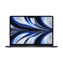 Apple 2022 맥북 에어, 미드나이트, M2 8코어, GPU 8코어, 512GB, 16GB, 30W, 한글, Z1600002A