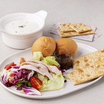 조르니키친 닭가슴살 샐러드와 양송이 스프 400g, 1팩