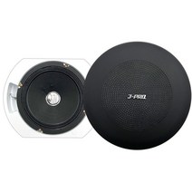 제이프로 풀레인지 20W HI임피던스 천장 매립형 실링스피커 블랙, SM-210SBT