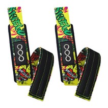 쉴드 파워 헬스 스트랩 좌우 세트, 네온 그린