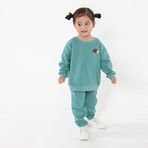아동용 숲속마을 상하의 세트
