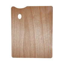 마이데일리 원목 미술 물감 팔레트 월넛 사각형 40 x 50 cm, 1개