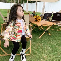 여아용 CC 데님 스케치 자켓 CCV51GJK07