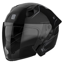 SST 체어맨 오토바이 헬멧 블랙, 무광블랙