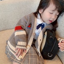 여아용 CC딸기 니트 가디건 CCV51GCD22