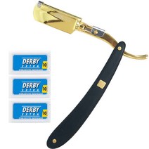 그레이거 와일드바버 클래식 싱글 양날형 면도기 GR-BMD + DERBY 양날 30p 세트, 1세트