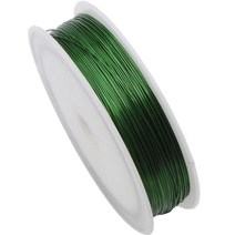 컬러 공예철사 0.3mmx50m, 22 그린, 1개