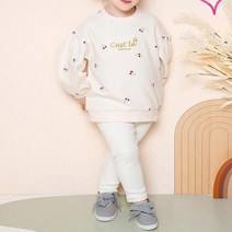 밀크마일 아동용 허니딥골지 레깅스