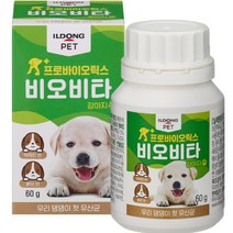 강아지 프로바이오틱스 비오비타 유산균 60g, 1개