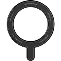 아라리 맥세이프 호환 마그네틱 플레이트 클링M, 1개, 블랙