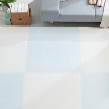 따사룸 PE 퍼즐매트 50 x 50 x 2.5 cm, 스카이 블루, 24개