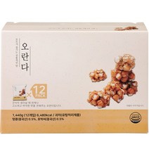 또먹자 오란다 강정 과자, 120g, 12개