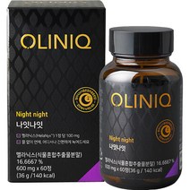 올리닉 나잇나잇 멜라닉스 60p, 1개, 36g