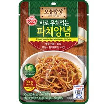 오뚜기 오늘밥상 파채양념, 90g, 1개