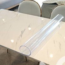 예피아 PVC 투명매트 모서리라운딩, 투명, 90cm x 100cm x 2mm
