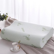 블룸소셜 대나무 메모리폼 경추베개, 혼합색상