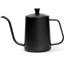 칼딘 모던 커피 핸드 드립포트 350ml, 1개, 블랙