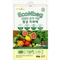 에코앤 신선도 유지 지퍼백 소 S 10p, 1개