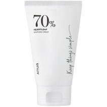 아누아 어성초 70 수딩 크림, 100ml, 1개