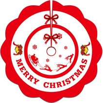 예스몰 원스모어 크리스마스 트리 스커트 바닥 덮개 가리개 장식 매트, 22