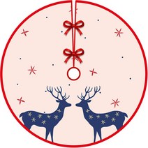 예스몰 원스모어 크리스마스 트리 스커트 바닥 덮개 가리개 장식 매트, 20